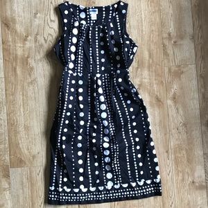 Dotted maternity dress